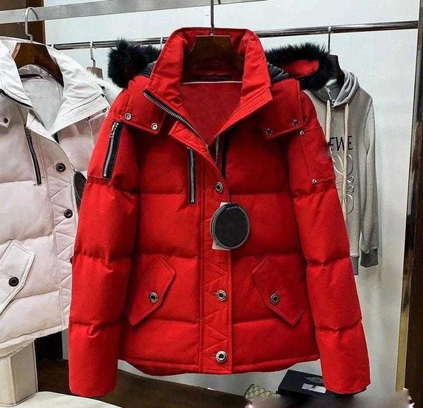 down jacket men's fur collar parka winter waterproof white duck coat cloak fashion men and women couples moose casual version to keep w, Black
down jacket men's fur collar parka winter waterproof white duck coat cloak fashion men and women couples moose casual version to keep w, Black