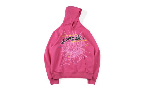 designer kanyes style spider 555555 hoodie jacket spi5er 555 pink fashion streetwear printed men's and women's couple's sweat, Black
designer kanyes style spider 555555 hoodie jacket spi5er 555 pink fashion streetwear printed men's and women's couple's sweat, Black