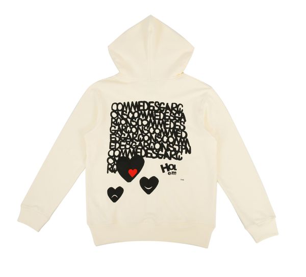 play designer men's hoodies fashion hearts badge hoodie trend cotton sweatshirts women's clothing labels complete r7pl, Black
play designer men's hoodies fashion hearts badge hoodie trend cotton sweatshirts women's clothing labels complete r7pl, Black