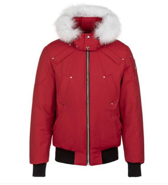 men's down real fur winter mens mooses ballistic bomber parka jackets warm outwear coat windproof short 4 jg5e, Black
men's down real fur winter mens mooses ballistic bomber parka jackets warm outwear coat windproof short 4 jg5e, Black