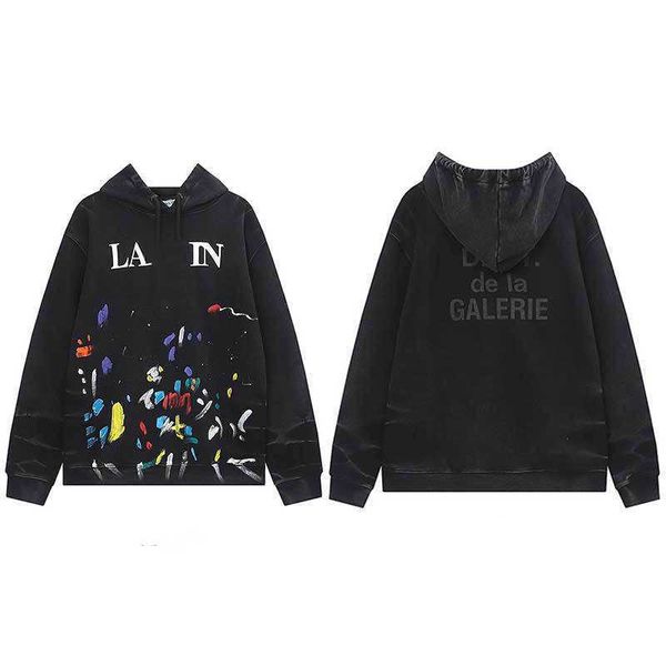 designer luxury lanvins classic fashion trend hoodie embroidery splash ink letter speckle print distressed men's of ma'amlovers 4, Black
designer luxury lanvins classic fashion trend hoodie embroidery splash ink letter speckle print distressed men's of ma'amlovers 4, Black