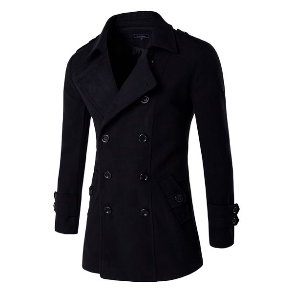 wholesale- 2016 mens brand clothing solid color trench coat autumn and winter wool jacket men windbreaker overcoat casacos cashmere g3ey, Tan;black
wholesale- 2016 mens brand clothing solid color trench coat autumn and winter wool jacket men windbreaker overcoat casacos cashmere g3ey, Tan;black