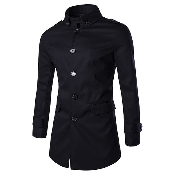 wholesale- -xxxl men's trench coat turn-down collar mens trench coat fashion single breasted slim casual england style long byxp, Tan;black
wholesale- -xxxl men's trench coat turn-down collar mens trench coat fashion single breasted slim casual england style long byxp, Tan;black