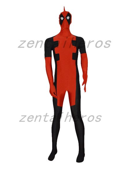 изготовленный на заказ костюм супергероя дэдпула лайкра, Black;red
изготовленный на заказ костюм супергероя дэдпула лайкра, Black;red