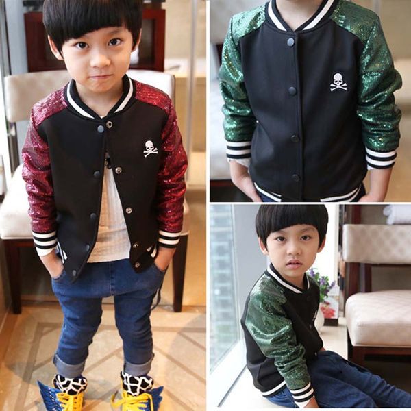 fashion new arrived sequin boys jacket skull children jacket korean children outwear spring autumn kids coat boys clothing kids wear a1389, Blue;gray
fashion new arrived sequin boys jacket skull children jacket korean children outwear spring autumn kids coat boys clothing kids wear a1389, Blue;gray