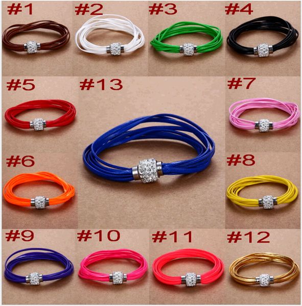 infinity bracelet fashion multilayer leather bracelet rhinestone magnetic clasps jewelry charms for leather bracelets for men women, Golden;silver
infinity bracelet fashion multilayer leather bracelet rhinestone magnetic clasps jewelry charms for leather bracelets for men women, Golden;silver