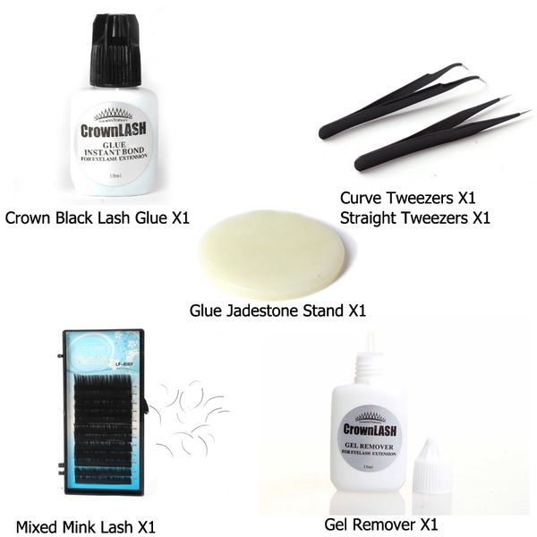 Wholesale-Individual False Eyelash Extension Set Kit Eyelashes Tool Lashes Glue +Glue Remover+Mixed Lashes +Glue Holder Stand
Wholesale-Individual False Eyelash Extension Set Kit Eyelashes Tool Lashes Glue +Glue Remover+Mixed Lashes +Glue Holder Stand