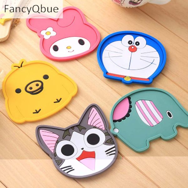 wholesale- 1 piece silicone dining table placemat kitchen accessories mat cup bar mug cartoon animal drink pads
wholesale- 1 piece silicone dining table placemat kitchen accessories mat cup bar mug cartoon animal drink pads