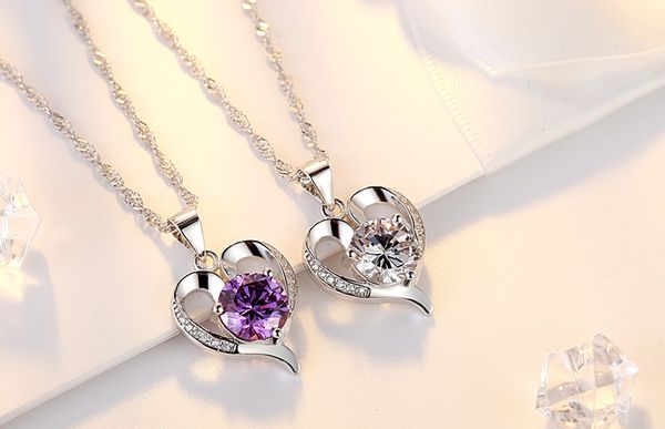 925 sterling silver jewelry fashion women lovely heart zircon beautiful pendant necklace korean jewelry wholesale item
925 sterling silver jewelry fashion women lovely heart zircon beautiful pendant necklace korean jewelry wholesale item