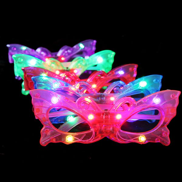 Shining Plastic Butterfly Glasses Mask Flash Light Color Children Dancing Mask Birthday Gift Kids Toys 20pcs/lot SD860
Shining Plastic Butterfly Glasses Mask Flash Light Color Children Dancing Mask Birthday Gift Kids Toys 20pcs/lot SD860