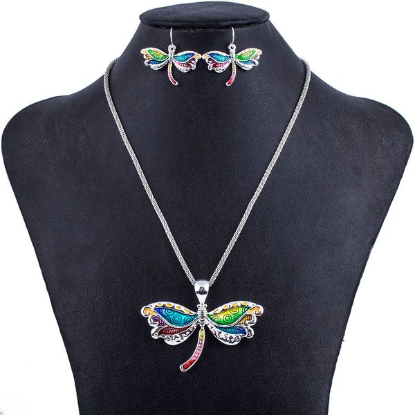 ms1504292fashion jewelry sets hight quality necklace sets for women jewelry multicolor alloy unique dragonfly design party gift, Silver
ms1504292fashion jewelry sets hight quality necklace sets for women jewelry multicolor alloy unique dragonfly design party gift, Silver