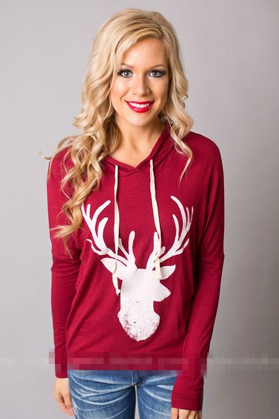 Winter Pullover Fashion Deer Printed Long-sleeved Women's Thin Hoodies Casual Hoodies Top clothing Girls Christmas Gift
Winter Pullover Fashion Deer Printed Long-sleeved Women's Thin Hoodies Casual Hoodies Top clothing Girls Christmas Gift