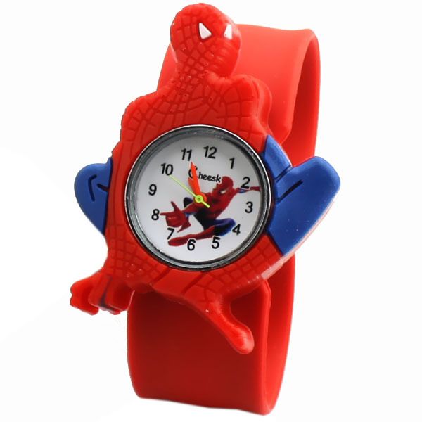 Children Q edition new edition of the watch wholesale student tape of the rubber cartoon spider man watch
Children Q edition new edition of the watch wholesale student tape of the rubber cartoon spider man watch