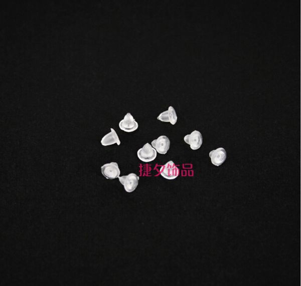 450pcs rubber ear nuts earring back plugs clear rubber bullet clutch earring safety backs 4mm diy jewelry accessories beaded earrings, White
450pcs rubber ear nuts earring back plugs clear rubber bullet clutch earring safety backs 4mm diy jewelry accessories beaded earrings, White