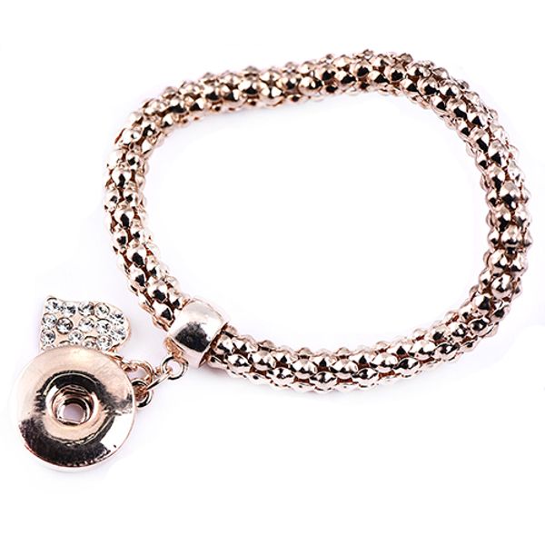 4pcs rose gold bracelets crystal heart charm bracelets bangles 18k diy ginger snaps button jewelry 2018 new style bracelets, Golden;silver
4pcs rose gold bracelets crystal heart charm bracelets bangles 18k diy ginger snaps button jewelry 2018 new style bracelets, Golden;silver