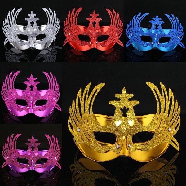 Color Phoenix Crown Princess Mask Masquerade Party Cosplay Performance PVC Mask Christmas Festival Gift 12pcs/lot SD991
Color Phoenix Crown Princess Mask Masquerade Party Cosplay Performance PVC Mask Christmas Festival Gift 12pcs/lot SD991