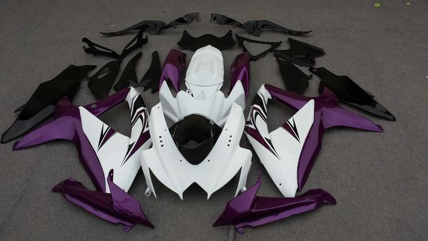 Injection Fairings set for 2008 2009 SUZUKI GSXR600 750 GSXR 600 GSXR750 K8 08 09 purple white Fairing body kit+gifts SE40
Injection Fairings set for 2008 2009 SUZUKI GSXR600 750 GSXR 600 GSXR750 K8 08 09 purple white Fairing body kit+gifts SE40