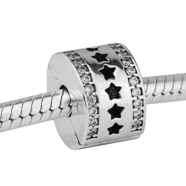 pandulaso christmas starry formation clip clear cz beads for woman diy original sterling silver jewelry fit pandora charms bracelets, Black
pandulaso christmas starry formation clip clear cz beads for woman diy original sterling silver jewelry fit pandora charms bracelets, Black
