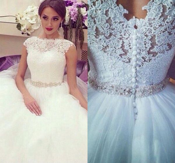 elegant vintage sheer lace wedding dress with applique lace plus size wedding gowns summer 2016 spring vestidos de novia capped sleeve, White
elegant vintage sheer lace wedding dress with applique lace plus size wedding gowns summer 2016 spring vestidos de novia capped sleeve, White