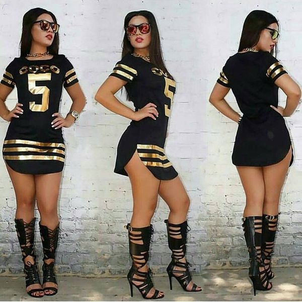 wholesale-plus size dress s-xxl black white dress women 2016 shirt club party casual coco no.5 split mini tshirt bodycon, Black;gray
wholesale-plus size dress s-xxl black white dress women 2016 shirt club party casual coco no.5 split mini tshirt bodycon, Black;gray