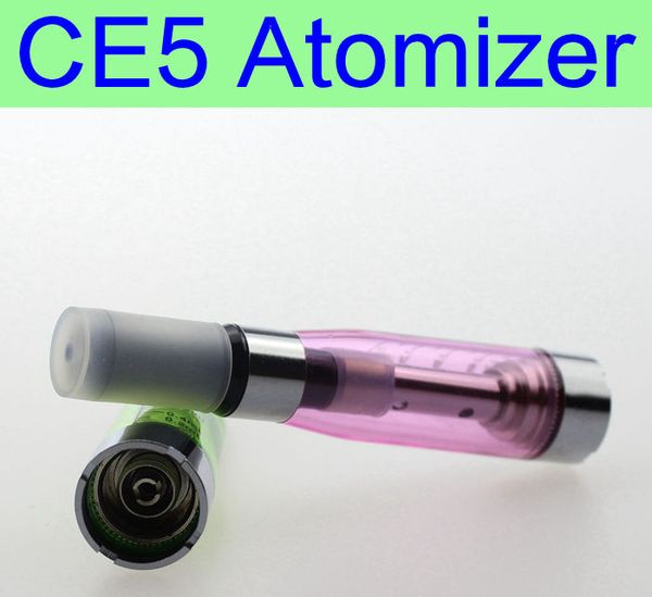 10 pcs/ Lot ego series CE5 Atomizer Wickless eGo Thread 2.4ohm 7 Colors vaporizer for eGo Serial e Cigarette Electronic clearomizer
10 pcs/ Lot ego series CE5 Atomizer Wickless eGo Thread 2.4ohm 7 Colors vaporizer for eGo Serial e Cigarette Electronic clearomizer