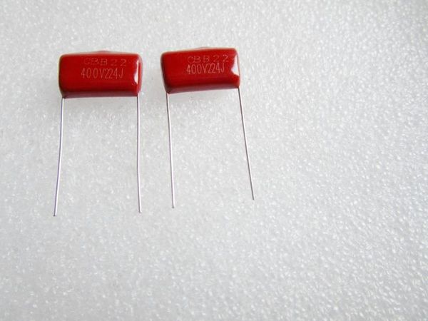 new authentic film capacitors cbb 224j 400v 0.22uf 220nf feet away from p14mm
new authentic film capacitors cbb 224j 400v 0.22uf 220nf feet away from p14mm