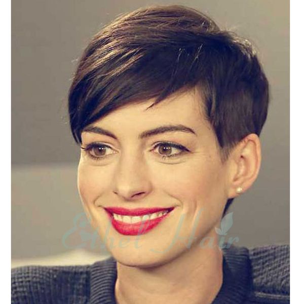 new arrival rihanna hairstyle human hair wig straight short pixie cut wigs for black women full bob hair wigs y demand, Black;brown
new arrival rihanna hairstyle human hair wig straight short pixie cut wigs for black women full bob hair wigs y demand, Black;brown