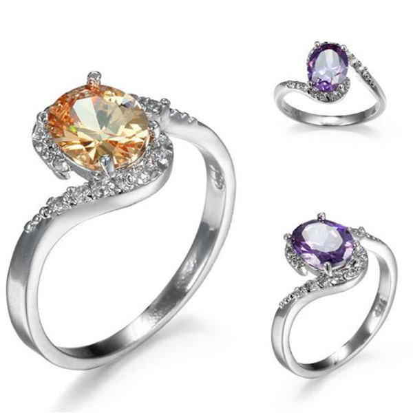 luckyshine gorgeous woman gift oval amethyst morganite gemstone 925 silver cubic zirconia wedding rings jewelry 12 pcs, Golden;silver
luckyshine gorgeous woman gift oval amethyst morganite gemstone 925 silver cubic zirconia wedding rings jewelry 12 pcs, Golden;silver