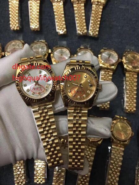 18k yellow gold 179174 anniversary diamond dial steel/white gold ladies watch women's watches automatic mens watch watches, Slivery;brown
18k yellow gold 179174 anniversary diamond dial steel/white gold ladies watch women's watches automatic mens watch watches, Slivery;brown