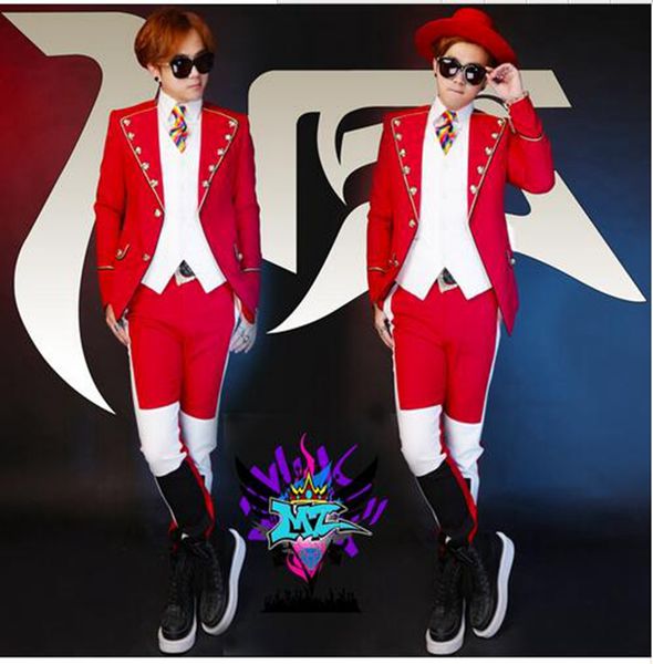male singer fashionable nightclub in europe and the runway looks black and white red palace big lapels costumes s - 6xl, Black;red
male singer fashionable nightclub in europe and the runway looks black and white red palace big lapels costumes s - 6xl, Black;red