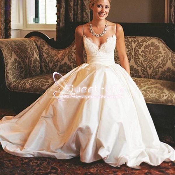 Vestidos de casamento alinhado sweet-life
Vestidos de casamento alinhado sweet-life