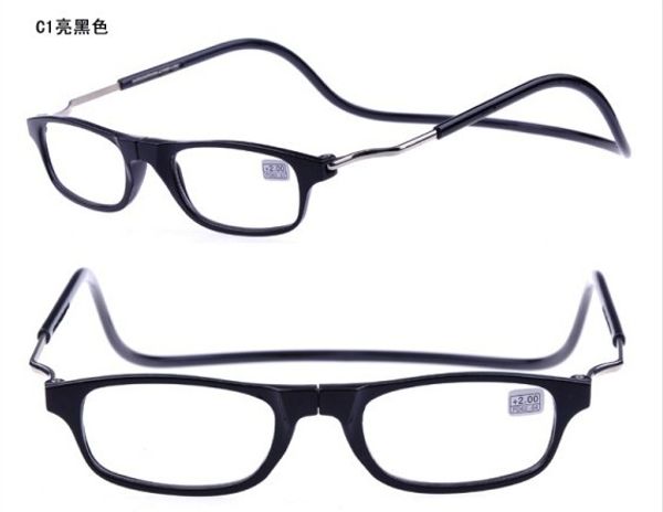 wholesale-(12 pieces/lot) new fashion magnetic reading glasses clic-like plastic folding reading glasses accept mixed order
wholesale-(12 pieces/lot) new fashion magnetic reading glasses clic-like plastic folding reading glasses accept mixed order