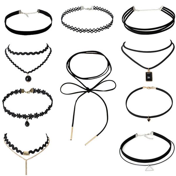 fashion handmade vintage hippy stretch tattoo chokers necklace charm long tassel adjustable pendants necklaces jewelry for black lace choker, Golden;silver
fashion handmade vintage hippy stretch tattoo chokers necklace charm long tassel adjustable pendants necklaces jewelry for black lace choker, Golden;silver