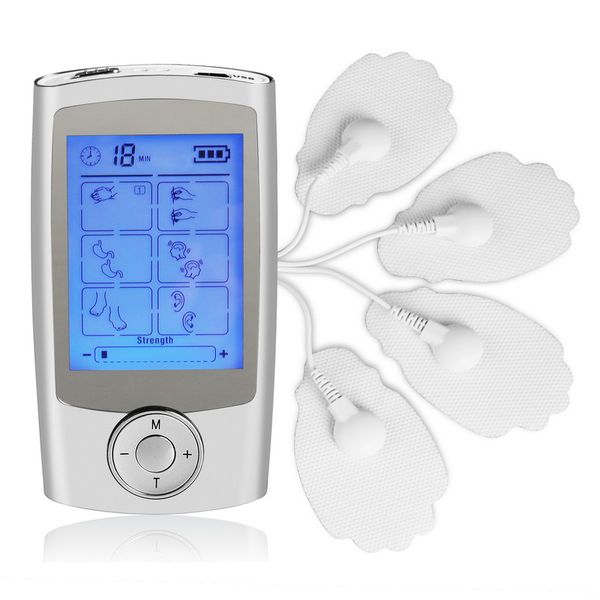 16 modes electronic pulse massager pain relief tens unit machine muscle stimulator electro therapy body massage device
16 modes electronic pulse massager pain relief tens unit machine muscle stimulator electro therapy body massage device