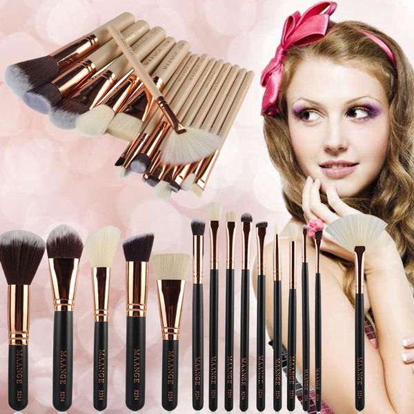 make up beauty tools pincel maquiagem 15pcs/set/lot professional nylon fibre rose gold makeup brushes set kit foundation brush tool
make up beauty tools pincel maquiagem 15pcs/set/lot professional nylon fibre rose gold makeup brushes set kit foundation brush tool