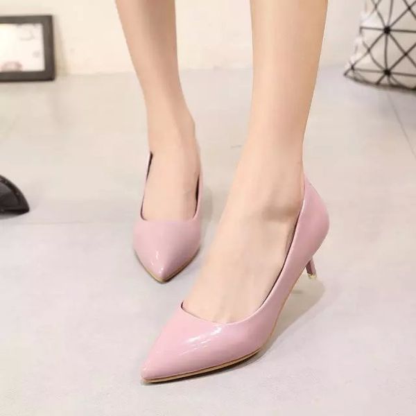 fine pointed high heels shoes asakuchi in fall 2015 new low heel ol temperament career women shoes, Black
fine pointed high heels shoes asakuchi in fall 2015 new low heel ol temperament career women shoes, Black