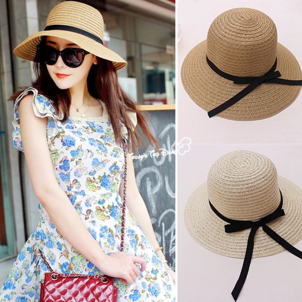 wholesale-new fashion women' summer foldable straw hats beach headwear mulheres chapeu de sol solhat las mujeres sombrero, Blue;gray
wholesale-new fashion women' summer foldable straw hats beach headwear mulheres chapeu de sol solhat las mujeres sombrero, Blue;gray