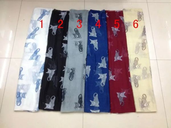2015 wraps women printed cat 10pcs/lot fashion 6 animal colors shawls hijabs scarf gttim, White;black
2015 wraps women printed cat 10pcs/lot fashion 6 animal colors shawls hijabs scarf gttim, White;black