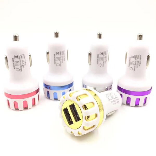 high qiality dual usb ports led light sun flower car charger 5v 2.1a 2 port mini plug abs auto charger adaptor for samsung iphone
high qiality dual usb ports led light sun flower car charger 5v 2.1a 2 port mini plug abs auto charger adaptor for samsung iphone