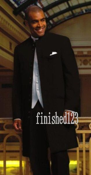 fashionable more buttons long black groom tuxedos stand collar groomsmen man wedding prom dinner suits (jacket+pants+vest+tie) g5196, Black;gray
fashionable more buttons long black groom tuxedos stand collar groomsmen man wedding prom dinner suits (jacket+pants+vest+tie) g5196, Black;gray