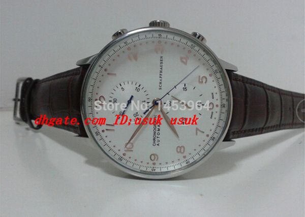 factory supplier luxury wristwatch sapphire portuguese 371445 white dial automatic mens men's watch watches, Slivery;brown
factory supplier luxury wristwatch sapphire portuguese 371445 white dial automatic mens men's watch watches, Slivery;brown
