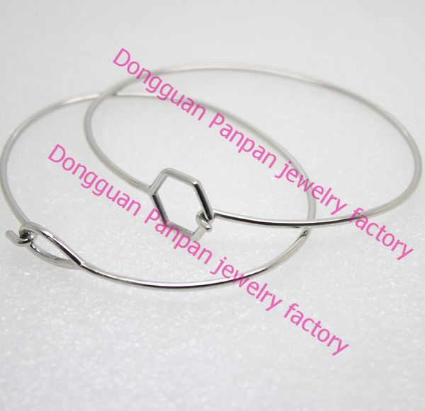panpan 316l stainless steel silver bangles bracelet 
panpan 316l stainless steel silver bangles bracelet