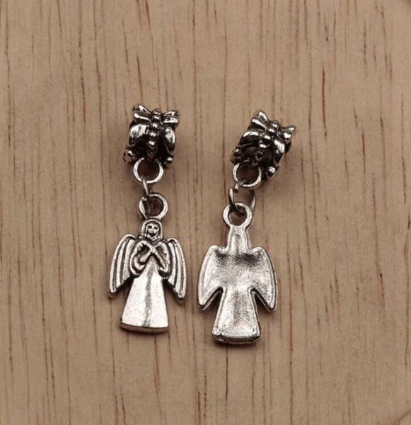 mic antique silver lovely angel dangle bead fit charm bracelet 10x31mm (358, Bronze;silver
mic antique silver lovely angel dangle bead fit charm bracelet 10x31mm (358, Bronze;silver