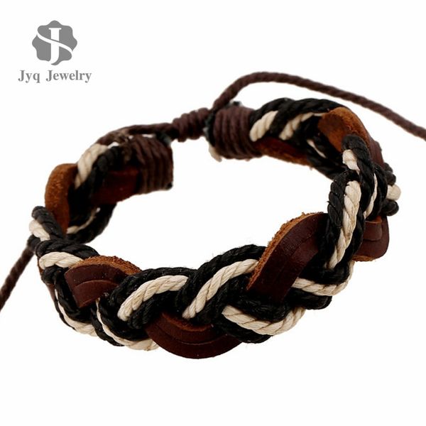 2015 Black & White Braided Handmade Rope Genuine Leather Bracelets Fashion Bracelets & bangle for Women Men Jewelry Accessory
2015 Black & White Braided Handmade Rope Genuine Leather Bracelets Fashion Bracelets & bangle for Women Men Jewelry Accessory