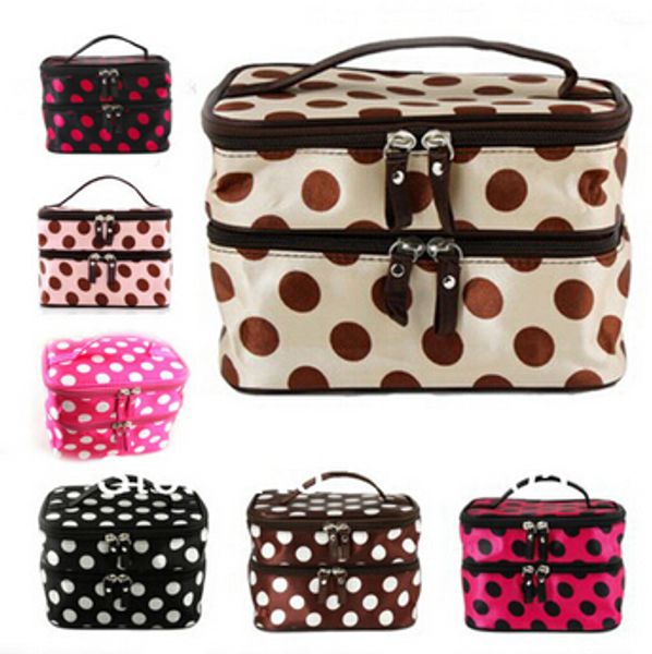 women retro dot beauty case makeup set large cosmetic tool storage toiletry bag
women retro dot beauty case makeup set large cosmetic tool storage toiletry bag