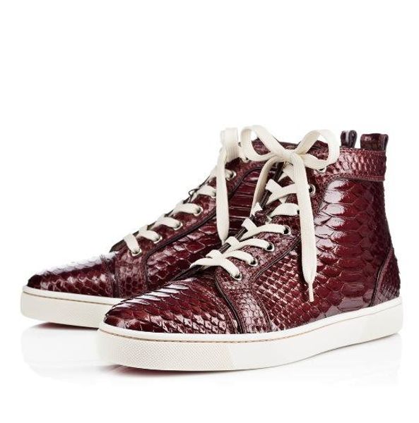 new arrival snake pattern python red bottom shoes men women high-red sole casual shoes purple black brown beige white
new arrival snake pattern python red bottom shoes men women high-red sole casual shoes purple black brown beige white