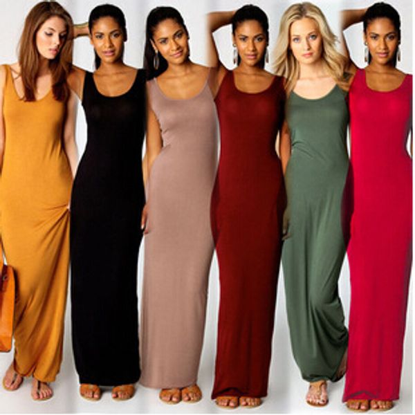 2016 bodycon long dress candy colors new fashion women club evening party dresses clothes skirt summer sleeveless maxi dress a21, Black;gray
2016 bodycon long dress candy colors new fashion women club evening party dresses clothes skirt summer sleeveless maxi dress a21, Black;gray