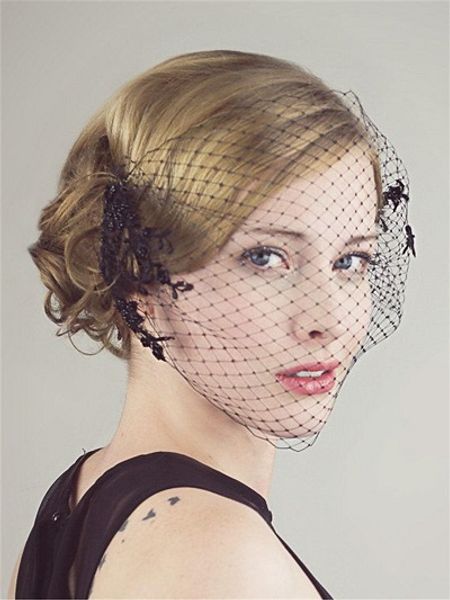 black netting birdcage veils 2015 vintage lace applique cut edge veils for bridal accessories en63011
black netting birdcage veils 2015 vintage lace applique cut edge veils for bridal accessories en63011