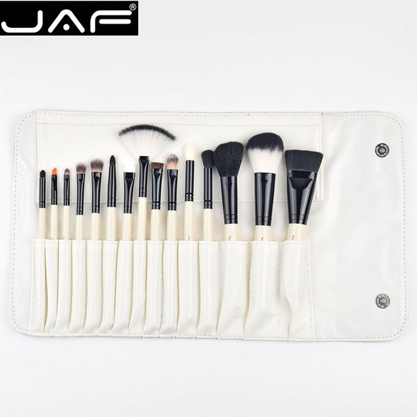 cosmetic beauty toolsjaf studio 15 piece makeup brush kit super soft hair pu leather case holder make up brush set j1504c -w
cosmetic beauty toolsjaf studio 15 piece makeup brush kit super soft hair pu leather case holder make up brush set j1504c -w