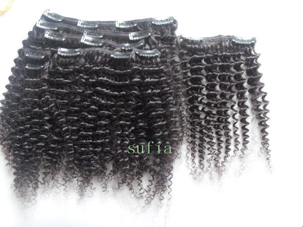 mongolian virgin hair kinky curly clip in human extensins unprocessednatural black kinky curly hair product 100g 9 small pieces weft one set, Black;brown
mongolian virgin hair kinky curly clip in human extensins unprocessednatural black kinky curly hair product 100g 9 small pieces weft one set, Black;brown